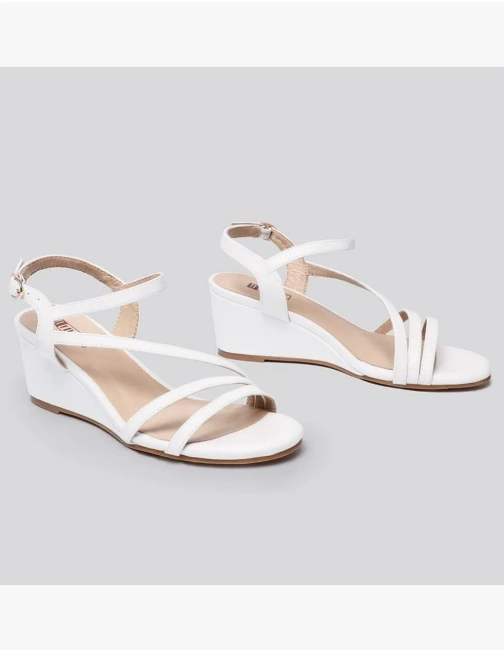 Wedge Strappy Sandals In Box